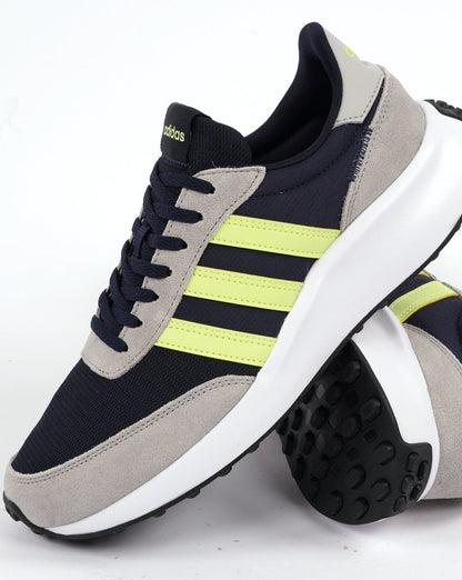 Adidas Run 70s Sneaker Marineblau/Zitronengelb