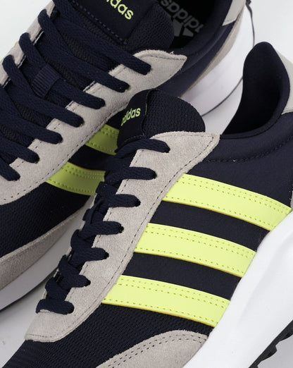 Adidas Run 70s Sneaker Marineblau/Zitronengelb