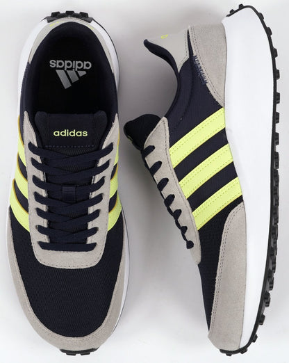 Adidas Run 70s Sneaker Marineblau/Zitronengelb