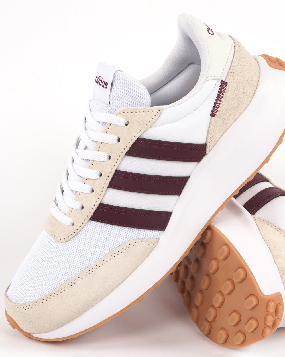Adidas Run 70s Sneaker Weiß Burgund