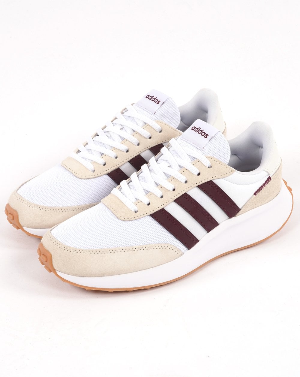 Adidas Run 70s Sneaker Weiß Burgund