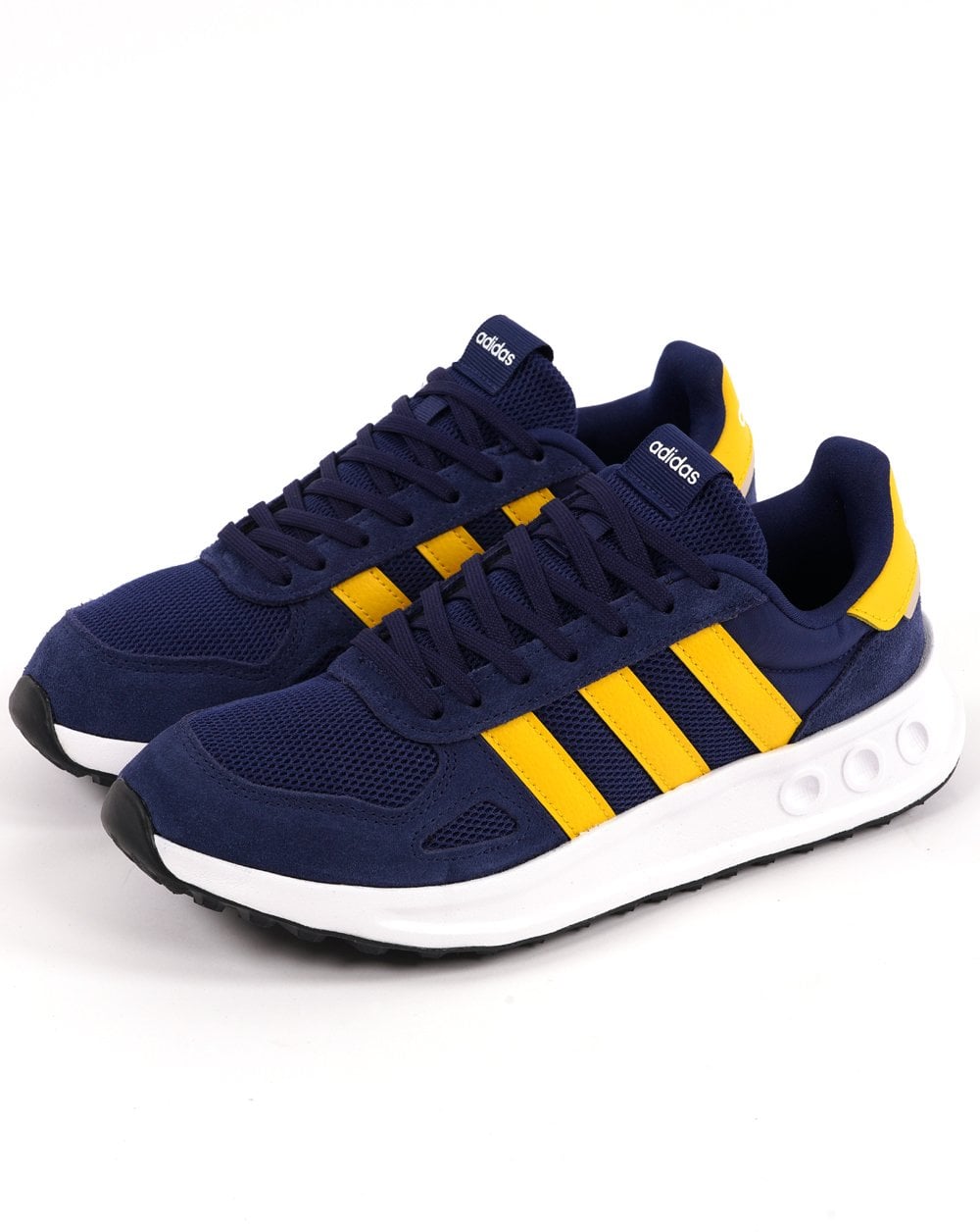 Adidas Run 84 Trainers Navy Yellow