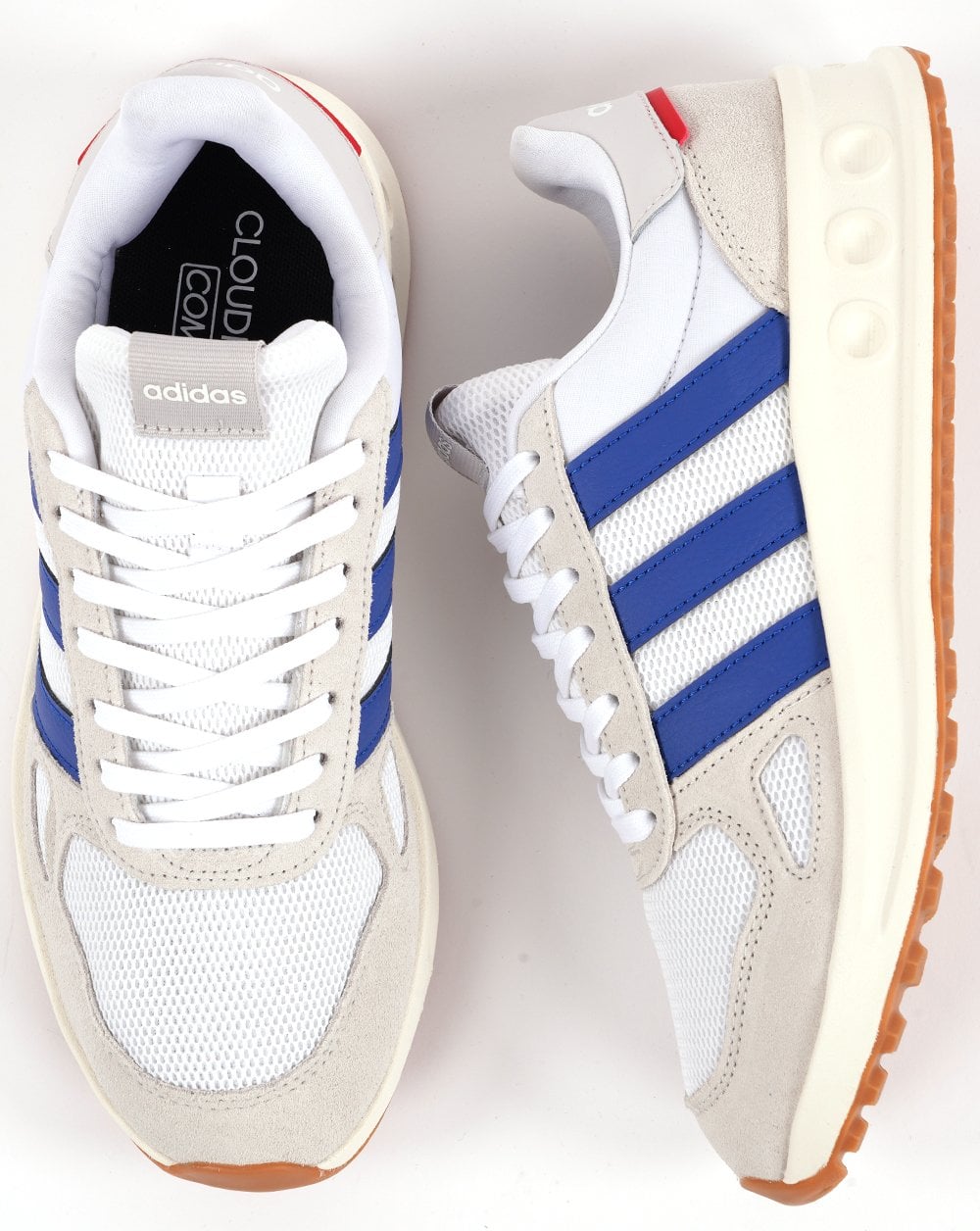Adidas Run 84 Trainers White Royal
