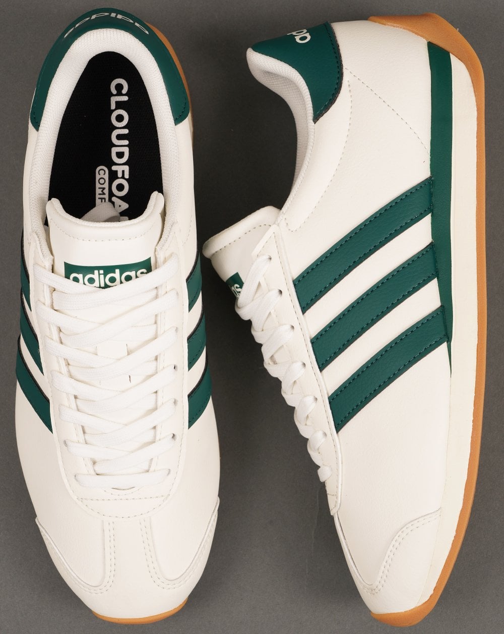 Adidas Runvista Sneaker Off-White/Grün