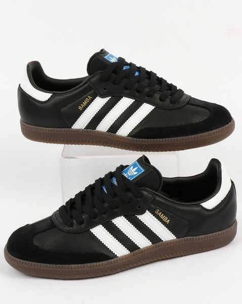 Adidas Samba OG Trainers Black/White/Gum