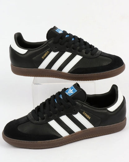 Adidas Samba OG Trainer Schwarz/Weiß/Gummi