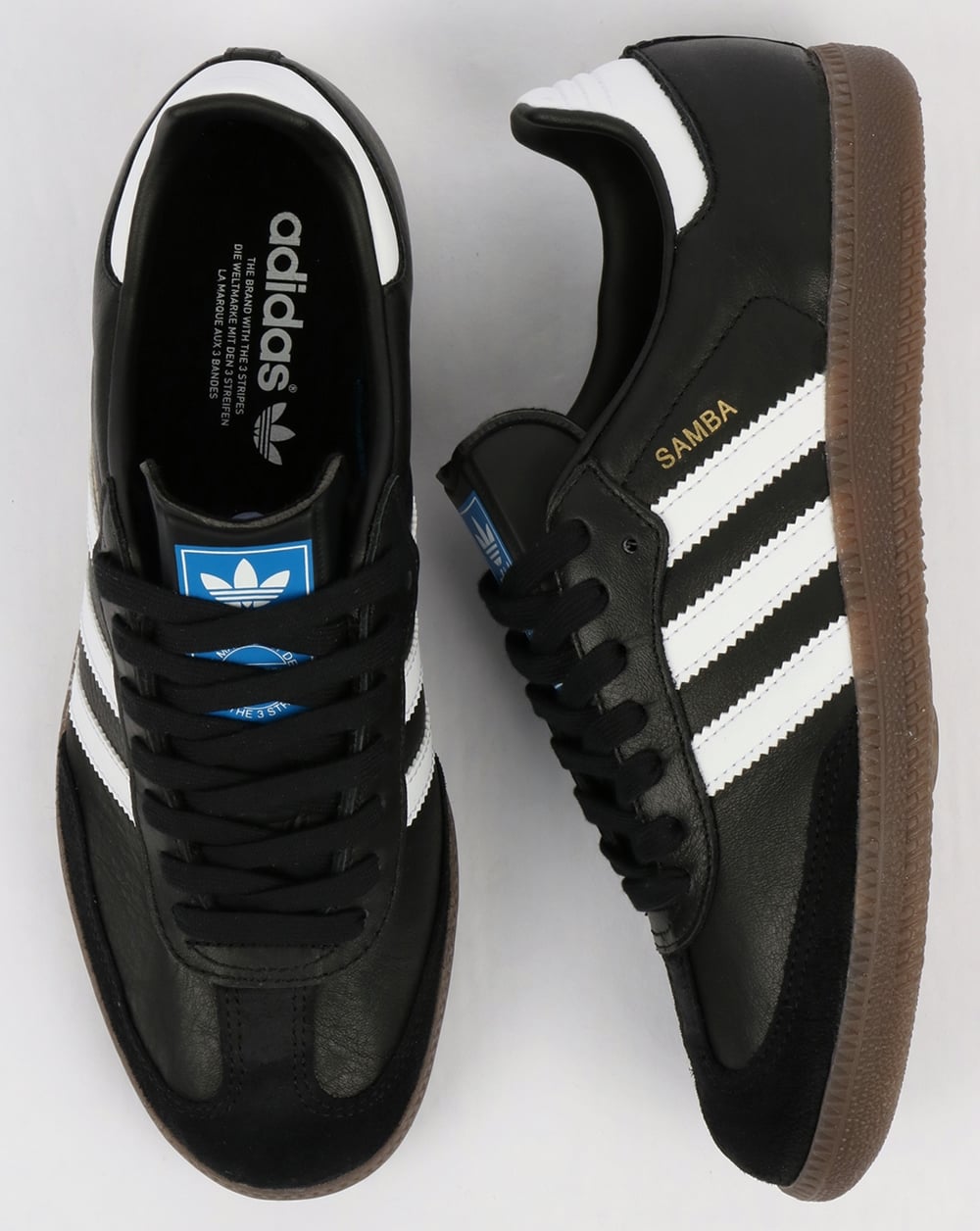 Adidas Samba OG Trainer Schwarz/Weiß/Gummi