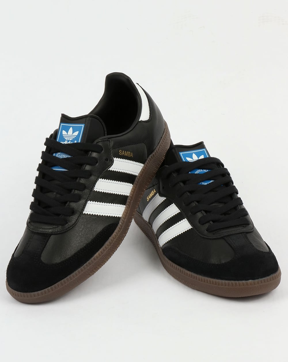 Adidas Samba OG Trainer Schwarz/Weiß/Gummi