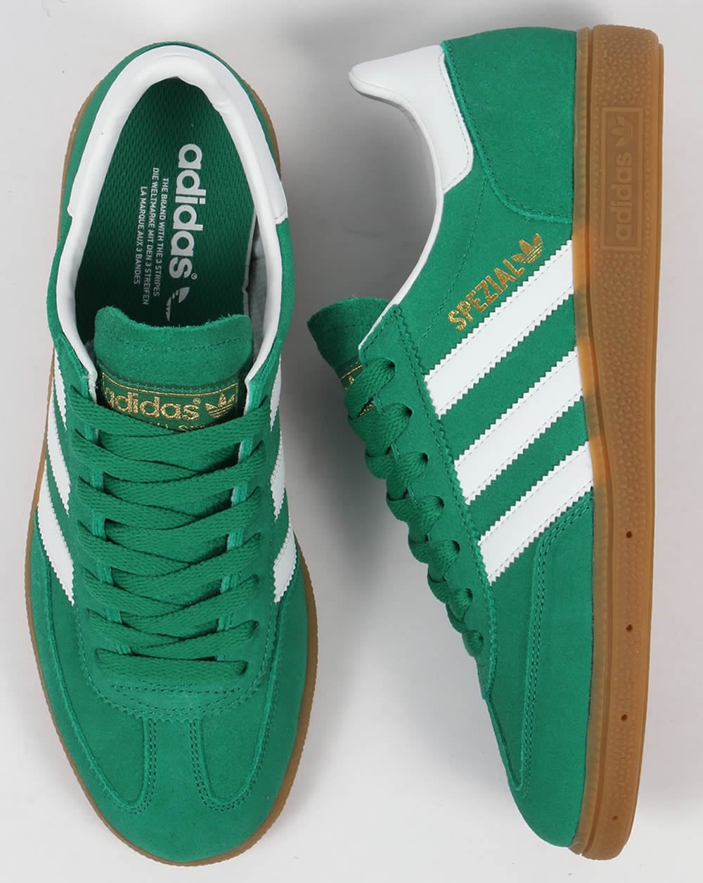 Adidas Spezial Trainers Green White