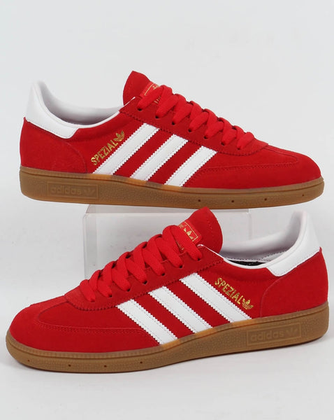 Adidas Spezial Trainers Red White
