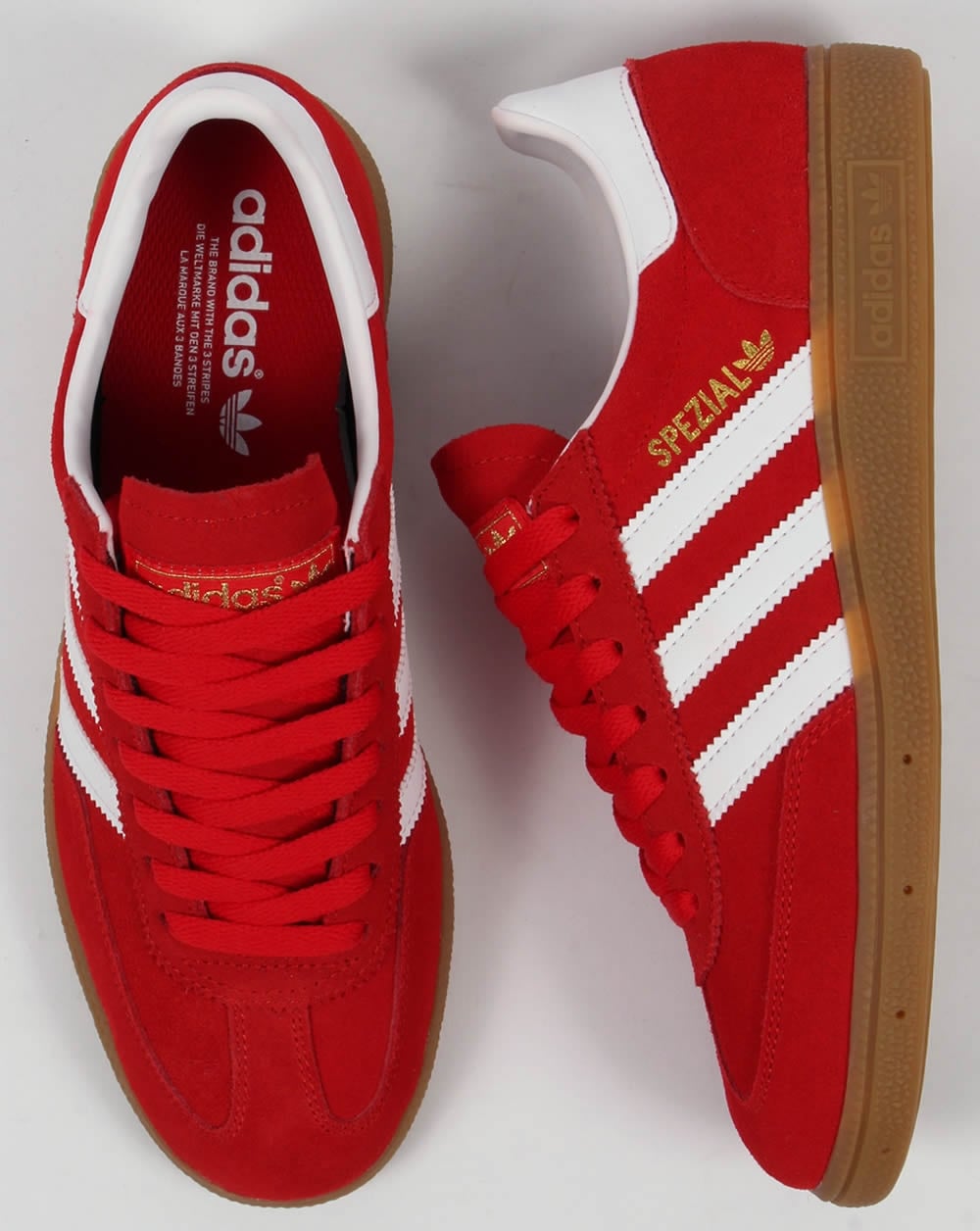 Adidas Spezial Trainer Rot Weiß