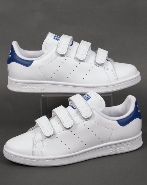 Adidas Stan Smith CF Trainers White/Royal Blue