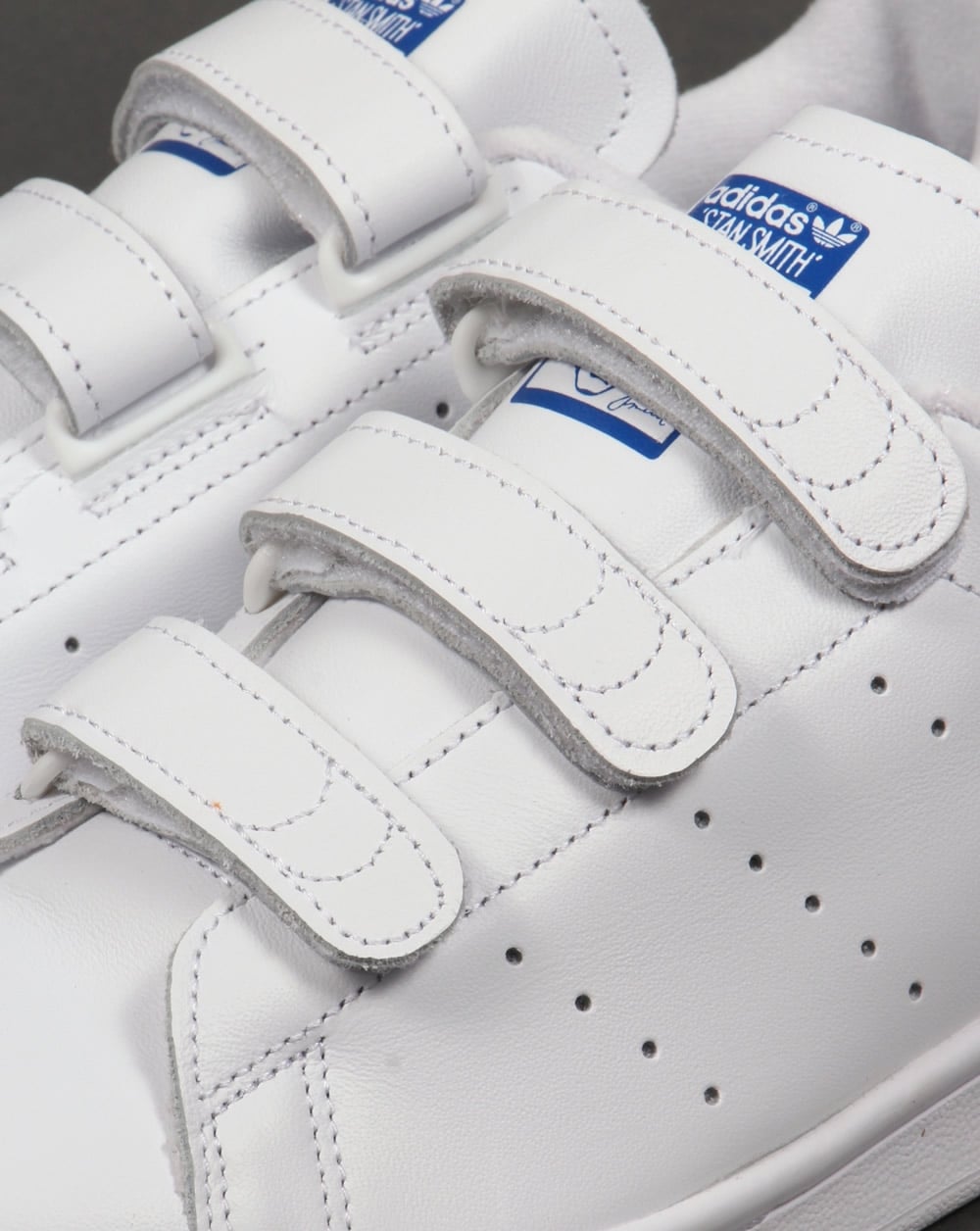 Adidas Stan Smith CF Sneakers Weiß/Königsblau