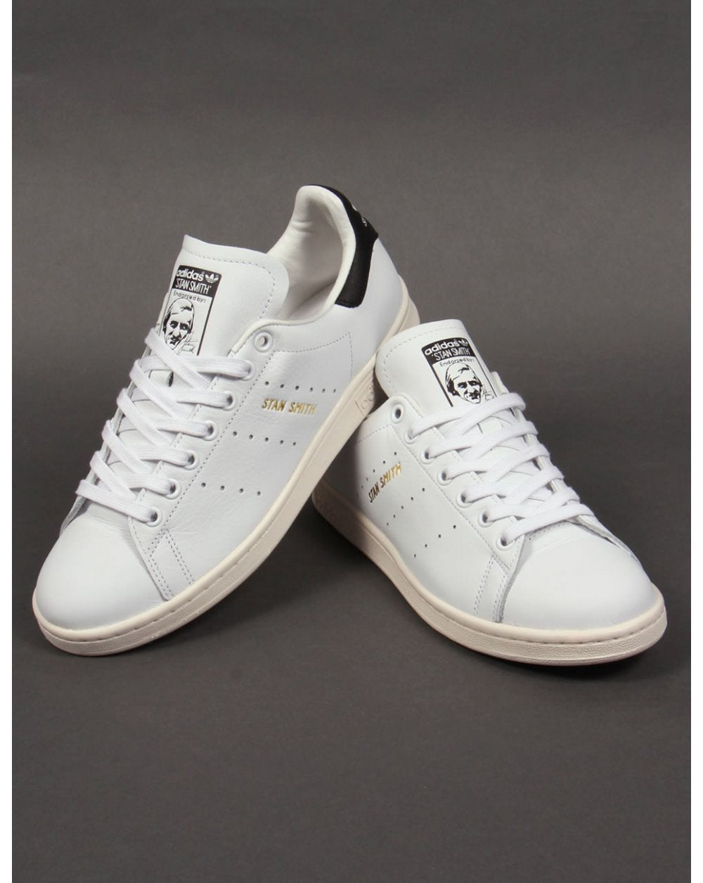 Adidas Stan Smith Sneakers Weiß/Schwarz/Gold