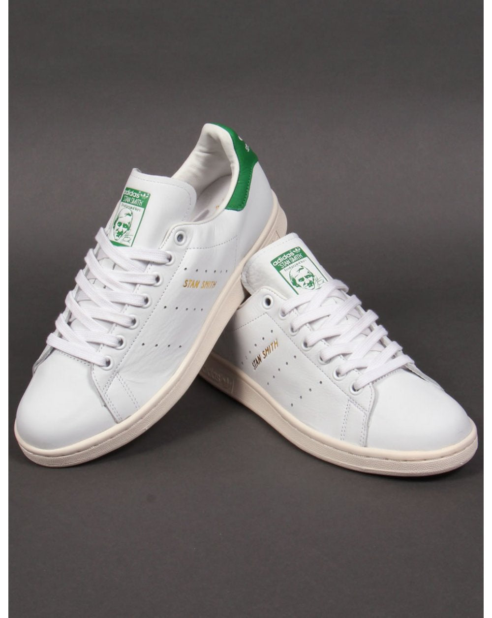 Adidas Stan Smith Sneakers Weiß/Grün/Gold