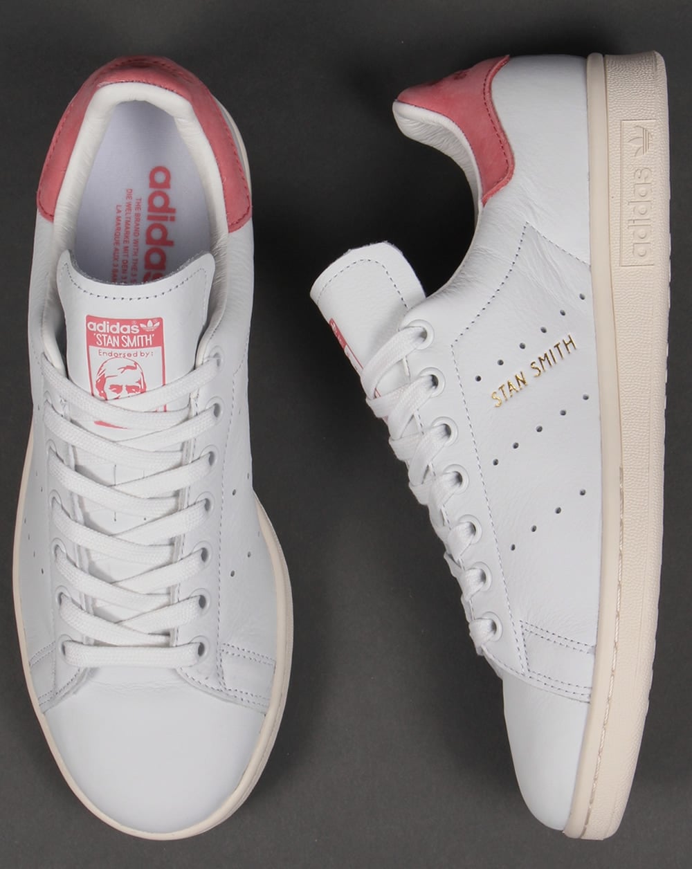 Adidas Stan Smith Sneakers Weiß/Rosa