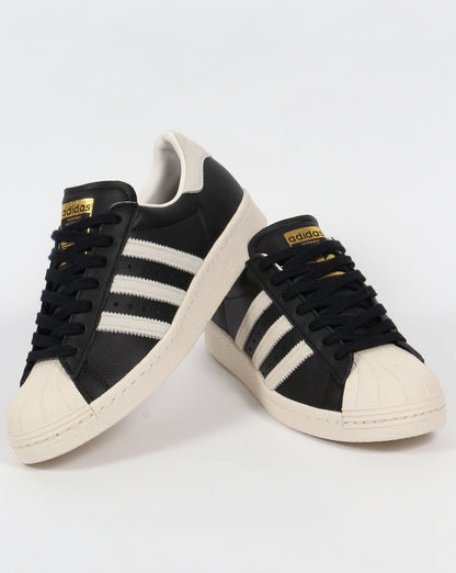 Adidas Superstar 80s Sneaker Schwarz/Weiß/Gold