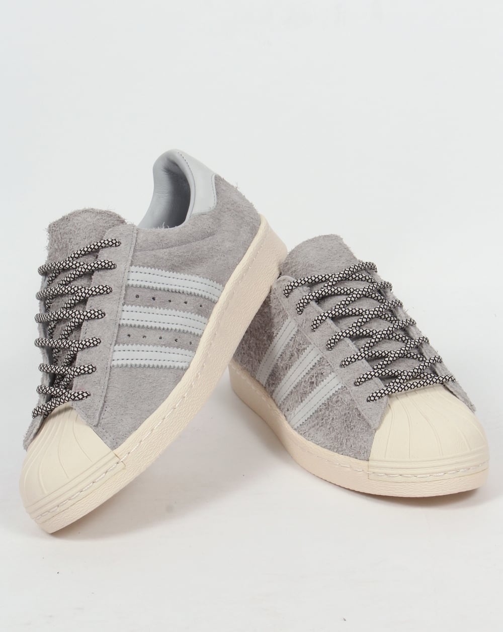 Adidas Superstar 80s Trainers Clear Onix Grey