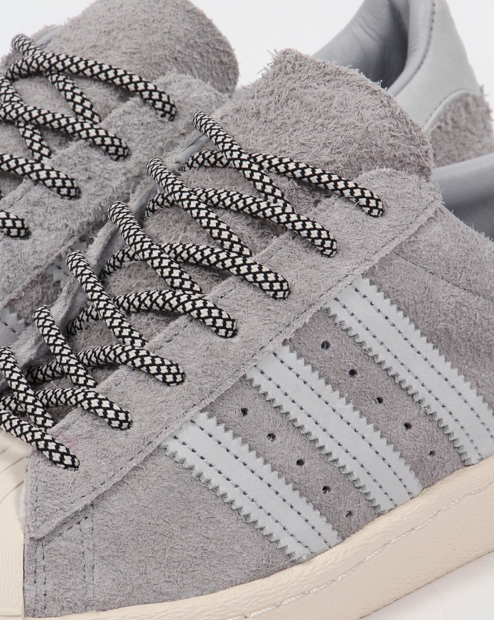 Adidas Superstar 80s Trainers Clear Onix Grey