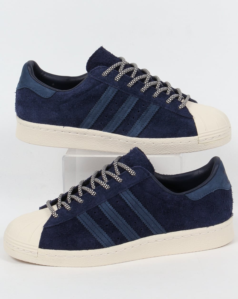 Adidas Superstar 80s Sneakers Marineblau/Mineralblau/Weiß