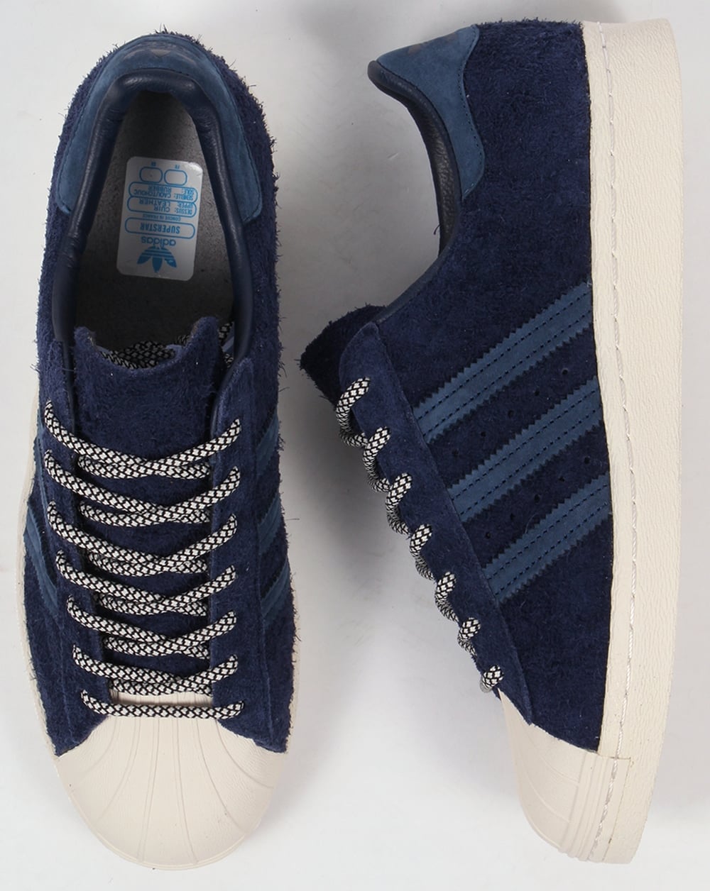 Adidas Superstar 80s Sneakers Marineblau/Mineralblau/Weiß