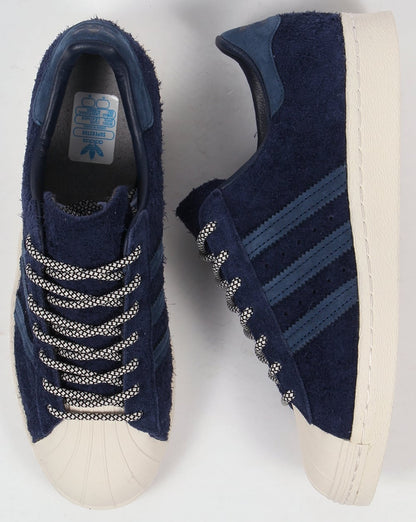 Adidas Superstar 80s Sneakers Marineblau/Mineralblau/Weiß