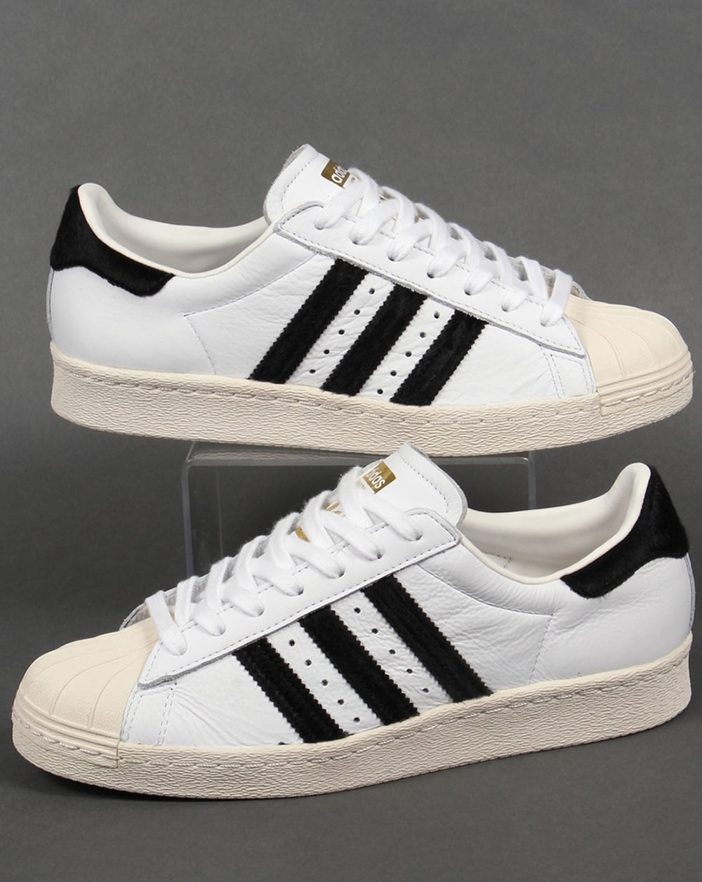 Adidas Superstar 80s Sneaker Weiß/Schwarz/Gold