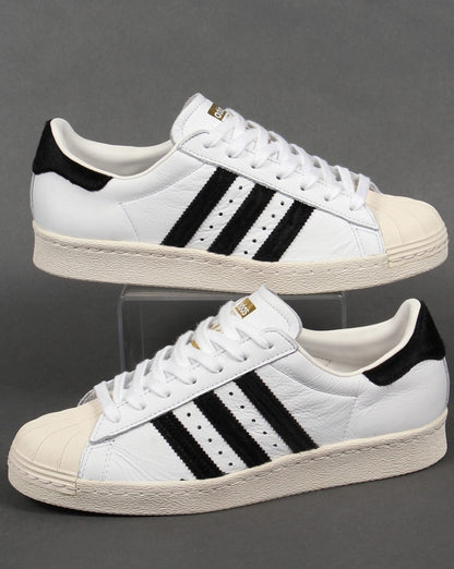 Adidas Superstar 80s Sneaker Weiß/Schwarz/Gold