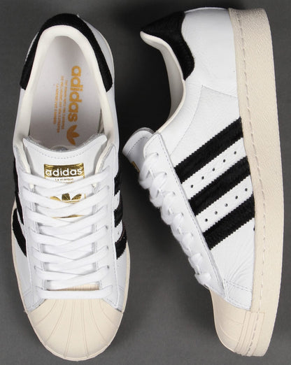 Adidas Superstar 80s Sneaker Weiß/Schwarz/Gold