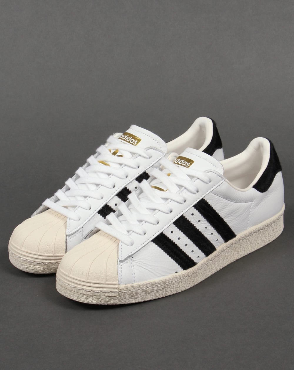 Adidas Superstar 80s Sneaker Weiß/Schwarz/Gold