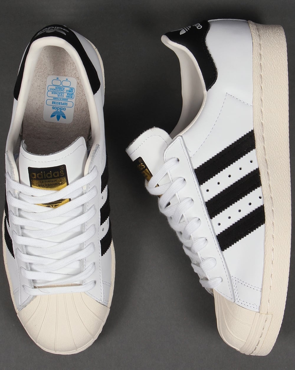 Adidas Superstar 80s Sneaker Weiß/Schwarz