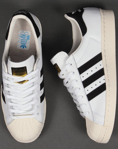 Adidas Superstar 80s Sneaker Weiß/Schwarz
