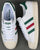 Adidas Superstar 80s Trainers White/Green/Ruby