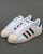 Adidas Superstar 80s Trainers White/Green/Ruby