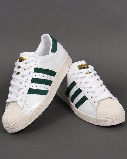 Adidas Superstar 80s Sneakers Weiß/Grün