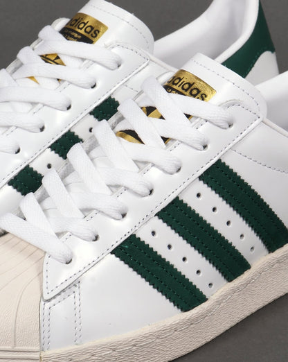 Adidas Superstar 80s Sneakers Weiß/Grün