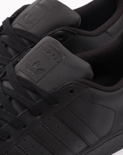 Adidas Superstar Sneakers Dreifach Schwarz