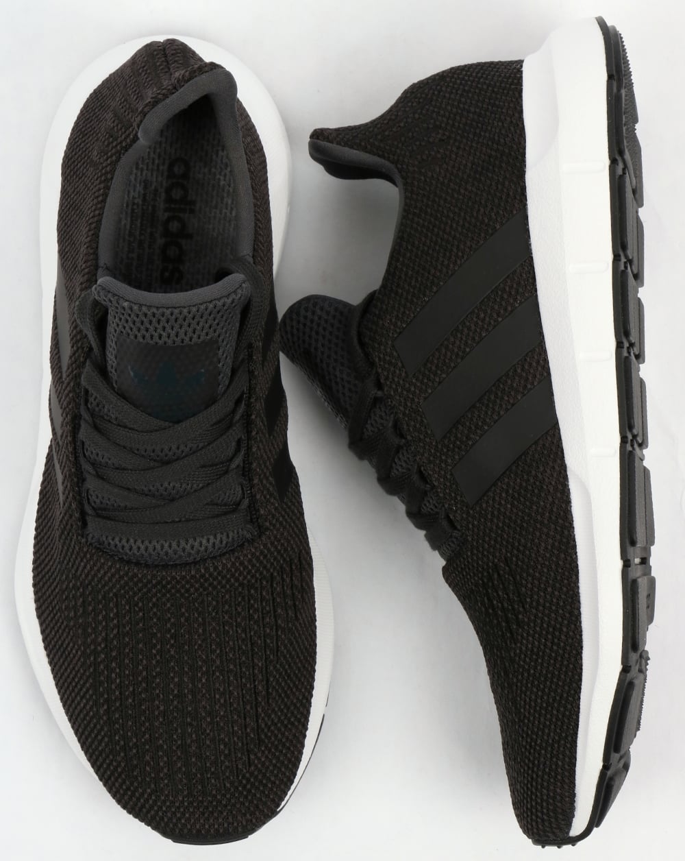 Adidas Swift Run Trainers Carbon/Black/Grey
