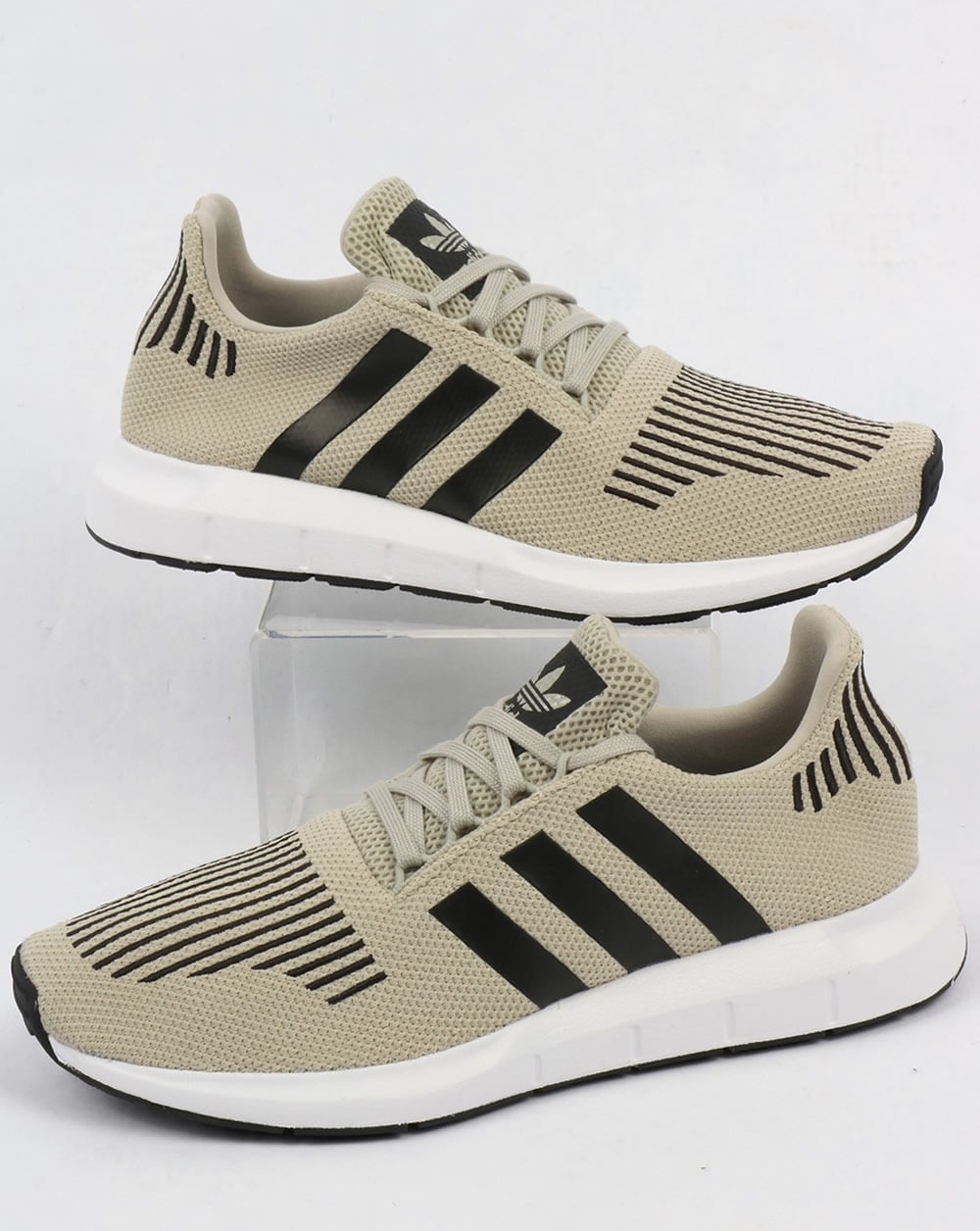 Adidas Swift Run Sneakers Sesam/Schwarz/Weiß