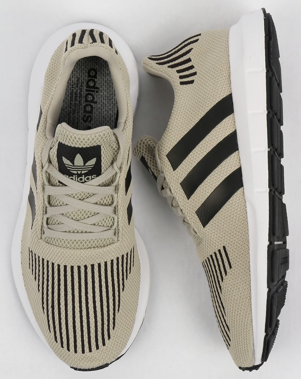 Adidas Swift Run Trainers Sesame/Black/White