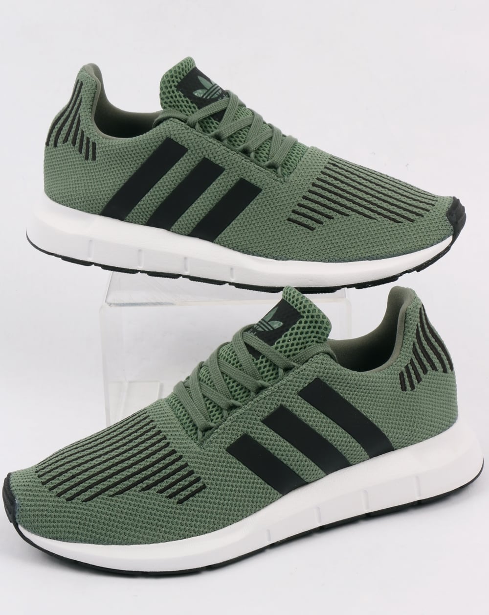 Adidas Swift Run Sneakers Trace Grün/Schwarz