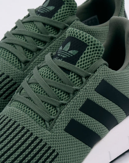 Adidas Swift Run Sneakers Trace Grün/Schwarz