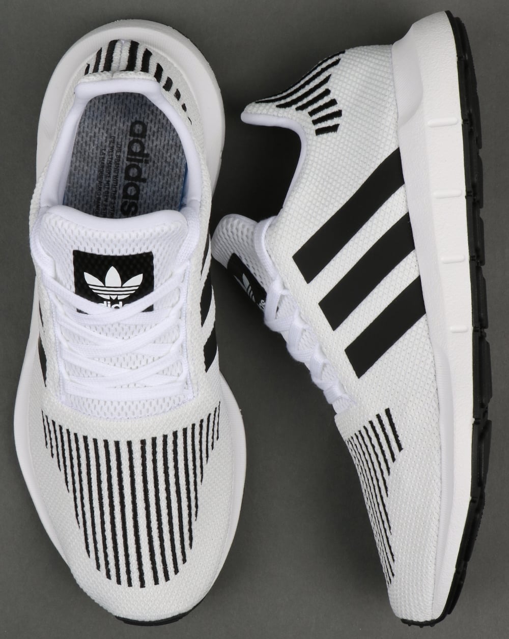 Adidas Swift Run Turnschuhe Weiß/Schwarz/Grau
