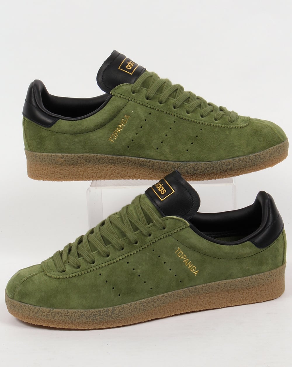 Adidas Topanga Clean Sneaker Craft Grün/Schwarz