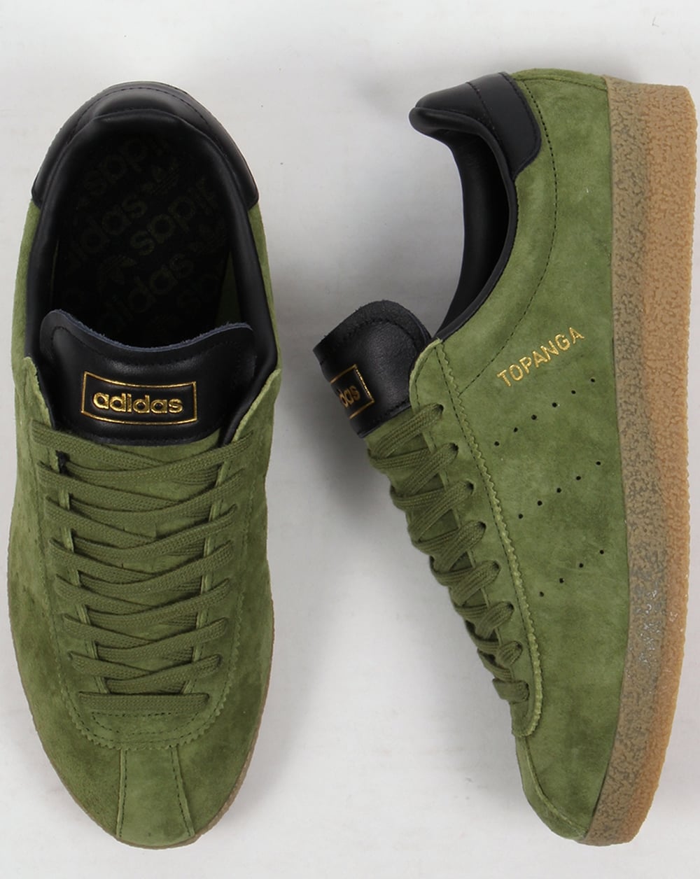 Adidas Topanga Clean Trainers Craft Green/Black