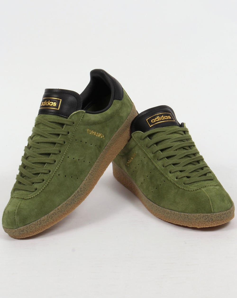 Adidas Topanga Clean Sneaker Craft Grün/Schwarz
