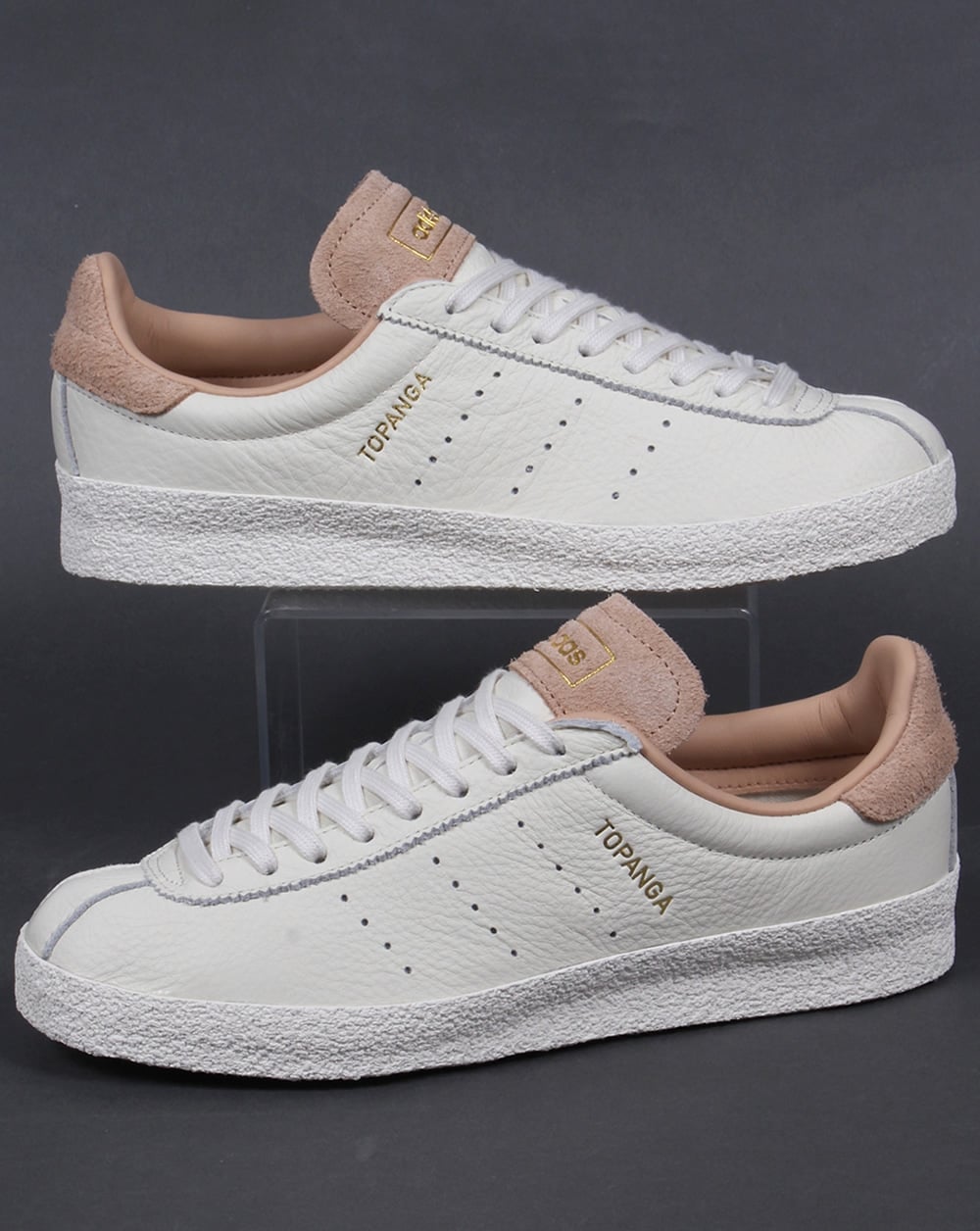 Adidas Topanga Leder-Sneaker Off-White/Clean