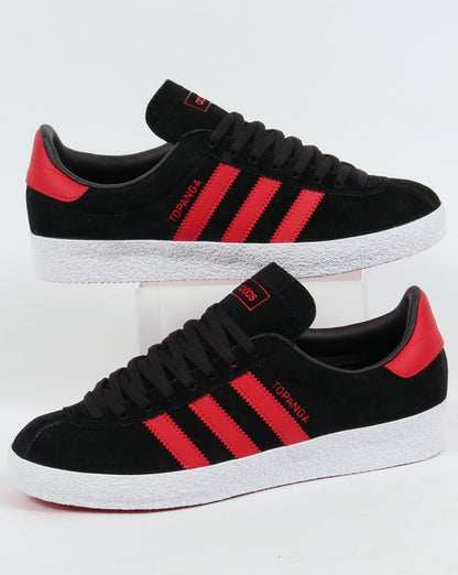 Adidas Topanga Sneaker Schwarz/Rot