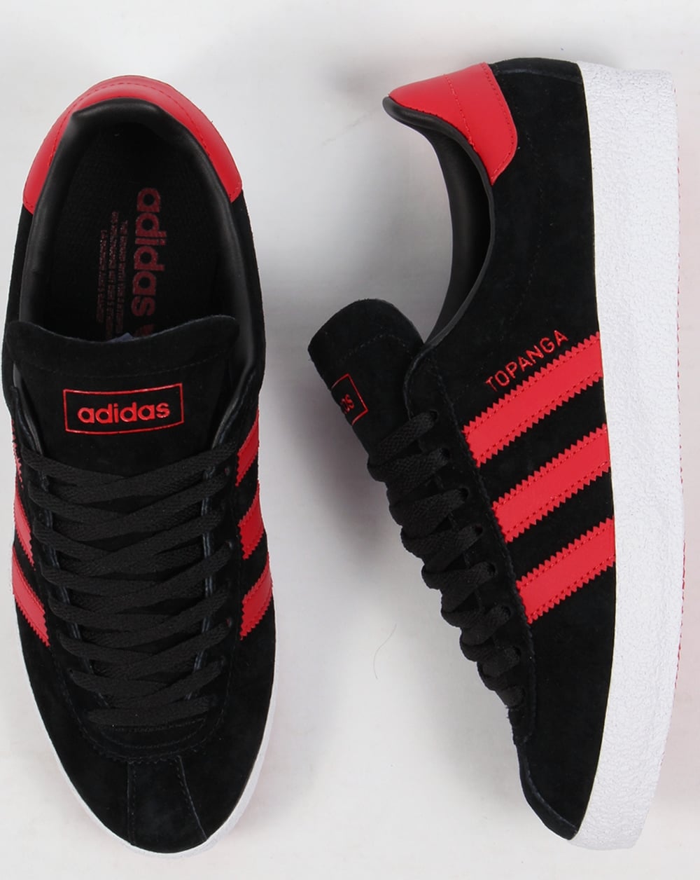 Adidas Topanga Sneaker Schwarz/Rot