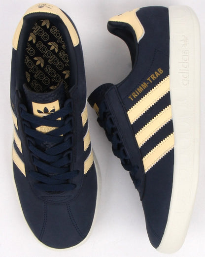 Adidas Trimm Trab Sneakers Marineblau/Zartgelb